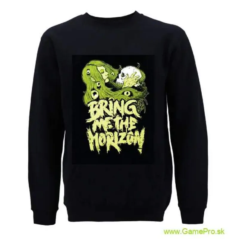 Bring Me The Horizon Hoodie Girl Holding Skull