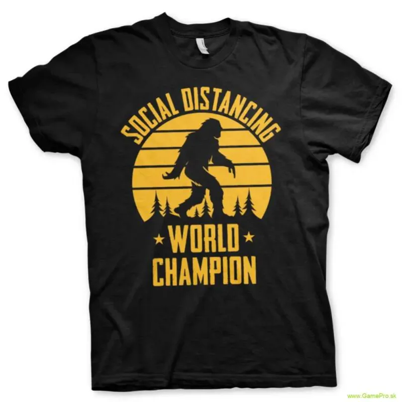 Social Distancing World Champion (T-Shirt)
