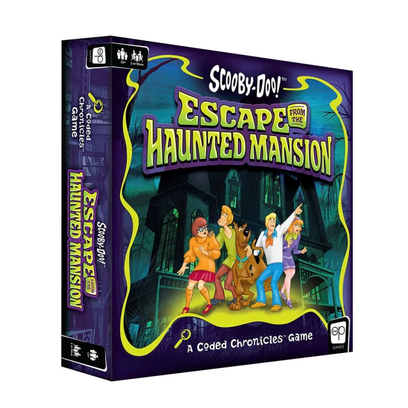 Scooby-Doo - Escape from the Haunted Mansion - A Coded Chronicles stolová hra (English Version)
