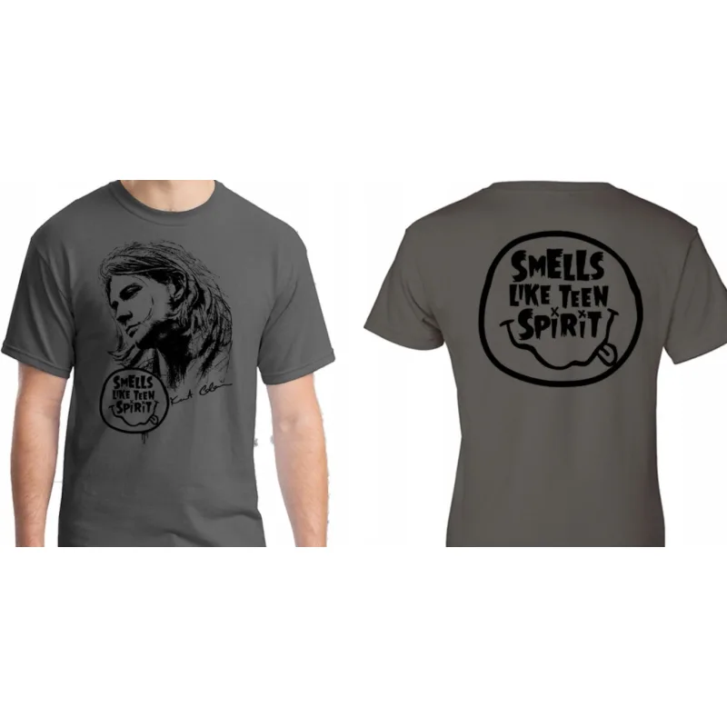 Kurt Cobain - Portrait (Anthracite) (tričko)