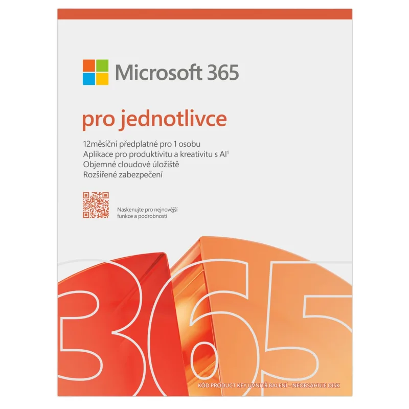 Microsoft 365 Personal FY25H2 Mac/Win, 1rok, CZ EP2-32429