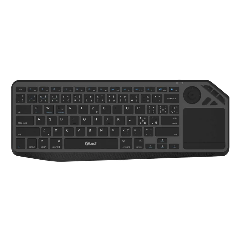 Klávesnice C-TECH WLTK-02, Dual, Touchpad WLTK-02