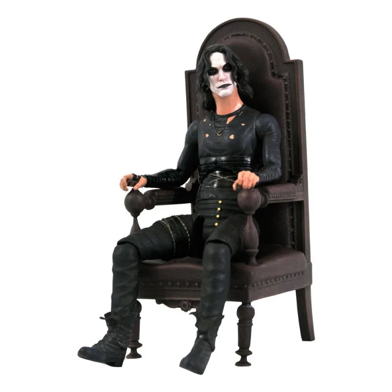 Crow Deluxe akčná figúrka Eric Draven in Chair SDCC 2021 Exclusive 18 cm