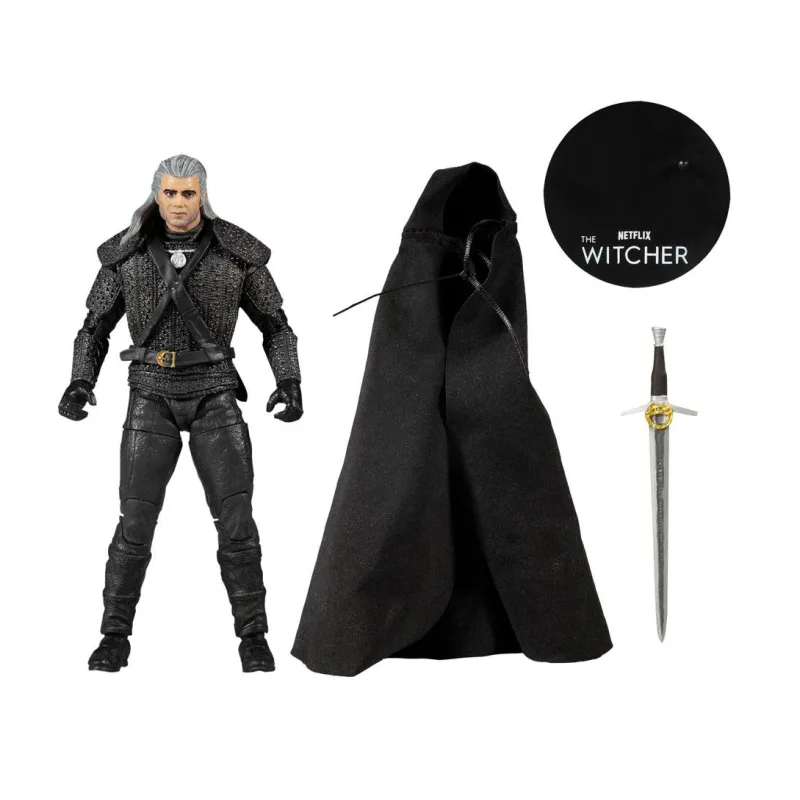 Witcher Netflix akčná figúrka Geralt of Rivia 18 cm
