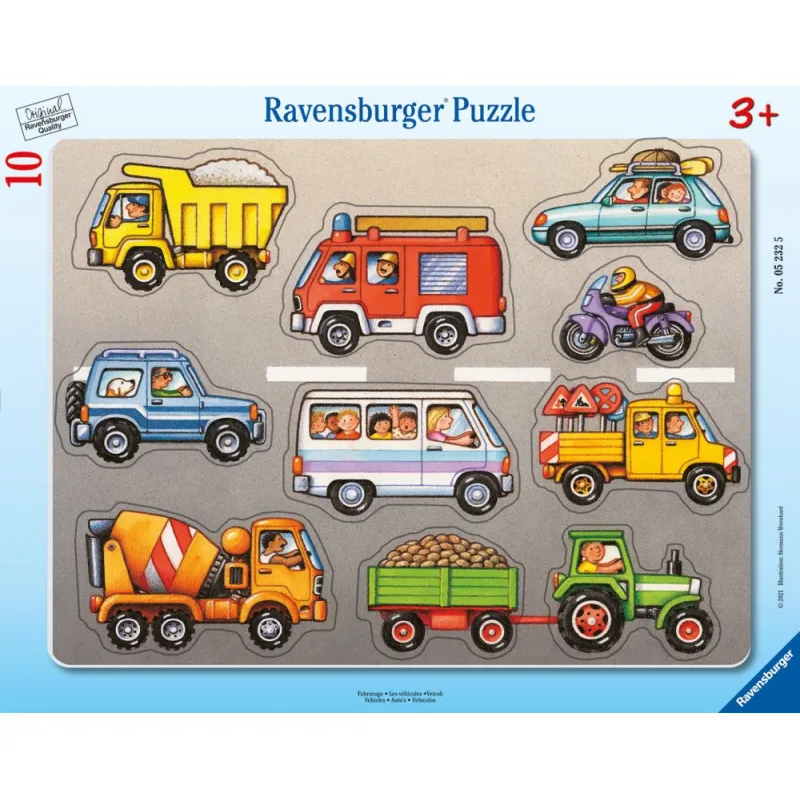 Ravensburger Vozidlá 10 kusov