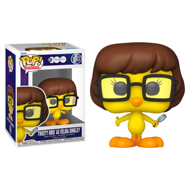 Funko Pop! 1243 Warner Bros Tweety as Velma