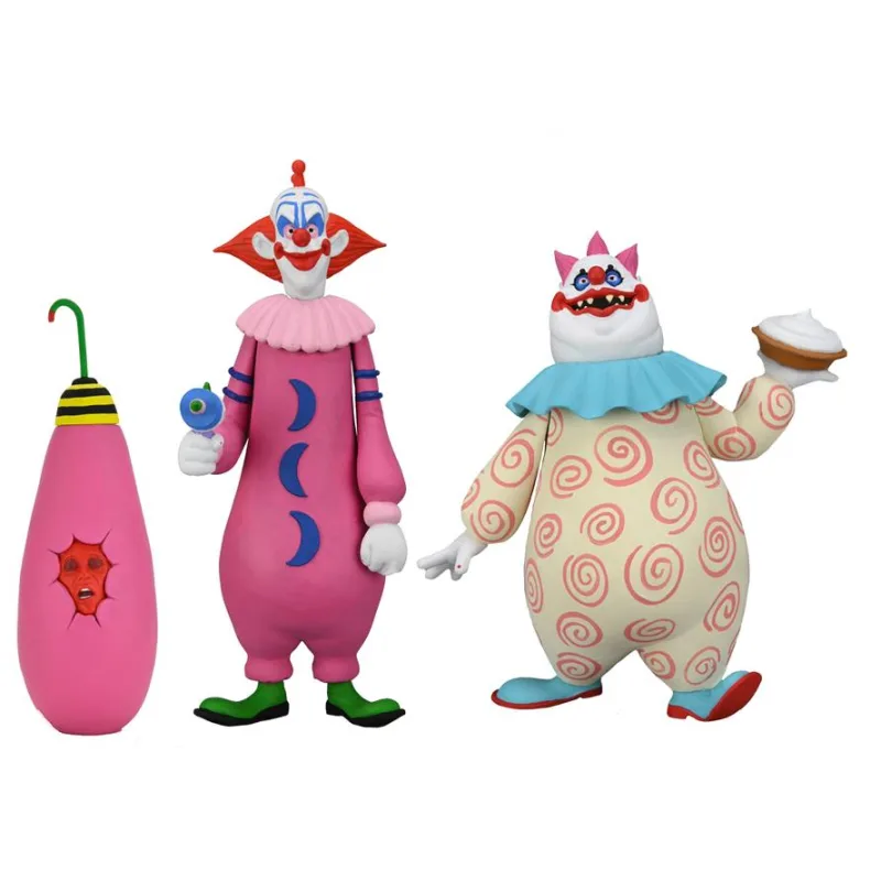 Killer Klowns from Outer Space Toony Terrors akčné figúrky 2-Pack Slim and Chubby 15 cm