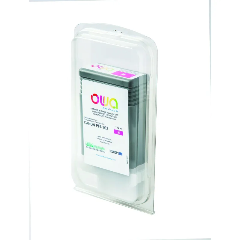 OWA Armor ink-jet kompatibilní s Canon iPF 500/600 magenta,130ml,kom.s PFI102M B45514OW