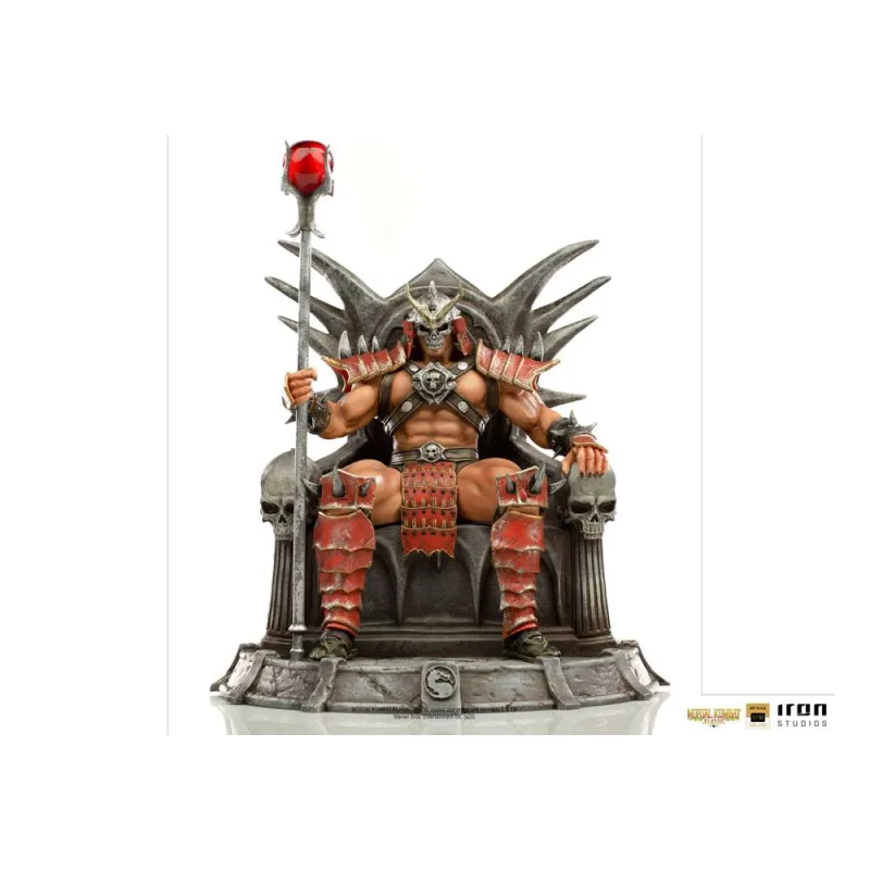 Mortal Kombat Deluxe BDS Art Scale socha 1/10 Shao Khan 25 cm