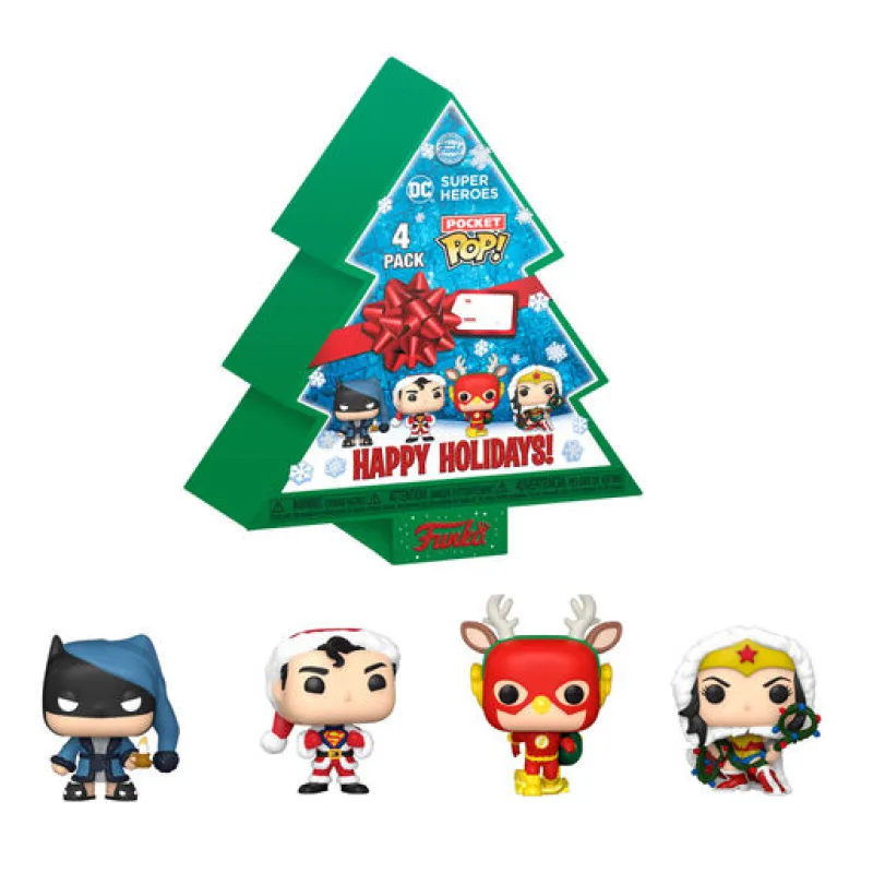Funko POP! DC Holiday Tree Holiday Box