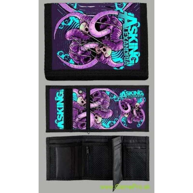 Asking Alexandria Elephant Skull (peňaženka)