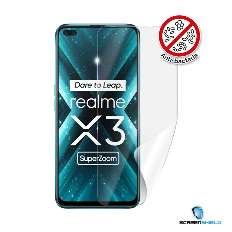 Screenshield Anti-Bacteria REALME X3 SuperZoom na displej RLM-X3SPZAB-D