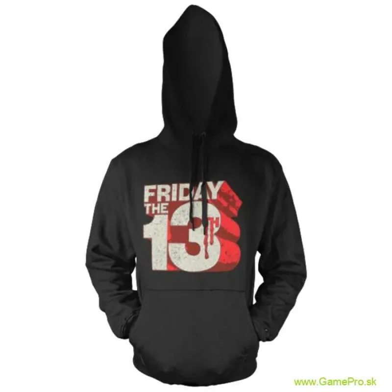 Friday The 13th Hoodie Block Logo