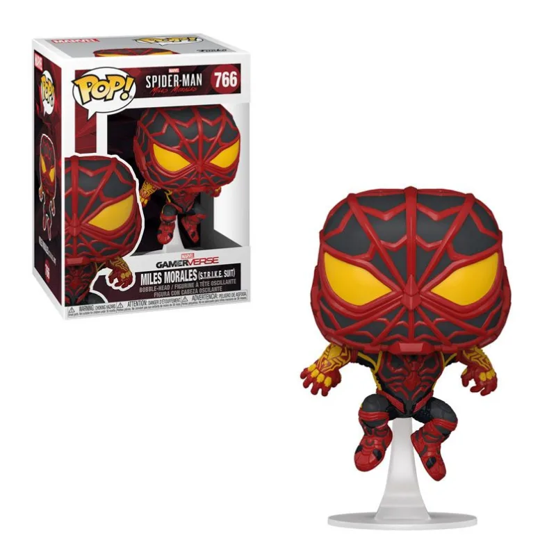 Funko POP! Spider-Man Miles Morales S.T.R.I.K.E. Suit Games 766