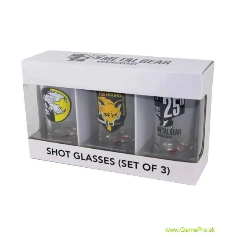 Metal Gear Solid poldecáky 25th Anniversary