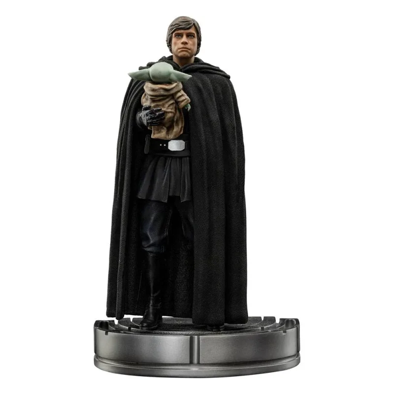 Iron Studios Inexad Star Wars The Mandalorian Luke Skywalker and Grogu Art Scale 1/10
