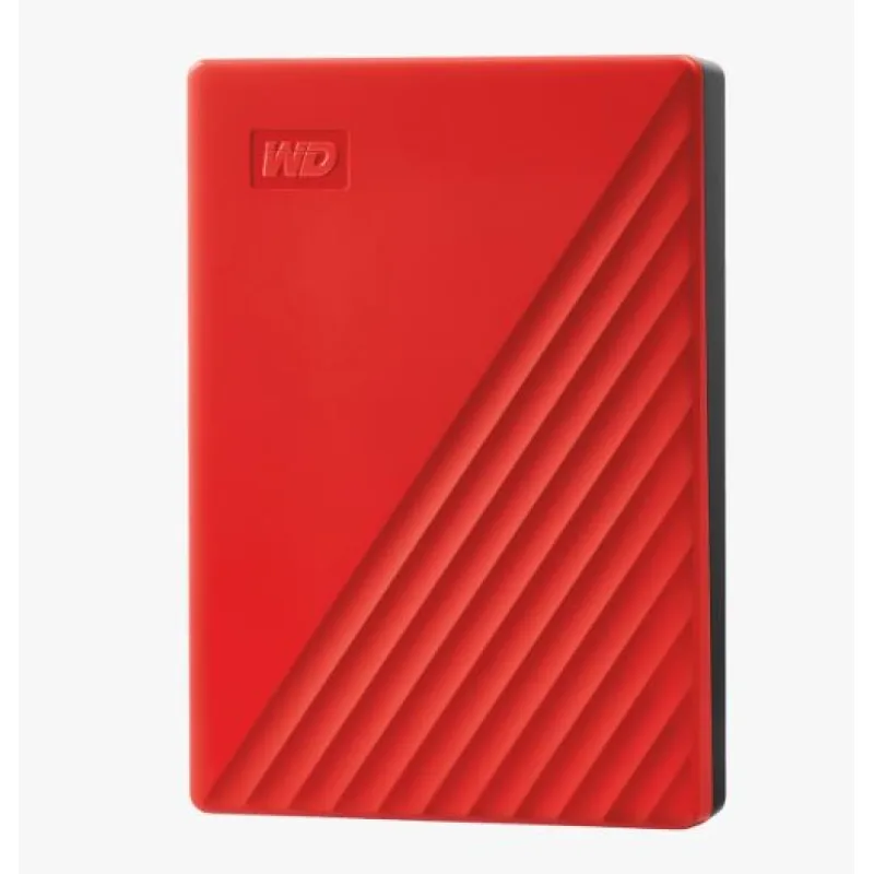 WESTERN DIGITAL WD My Passport/4TB/HDD/Externí/2.5"/Červená/3R WDBPKJ0040BRD-WESN