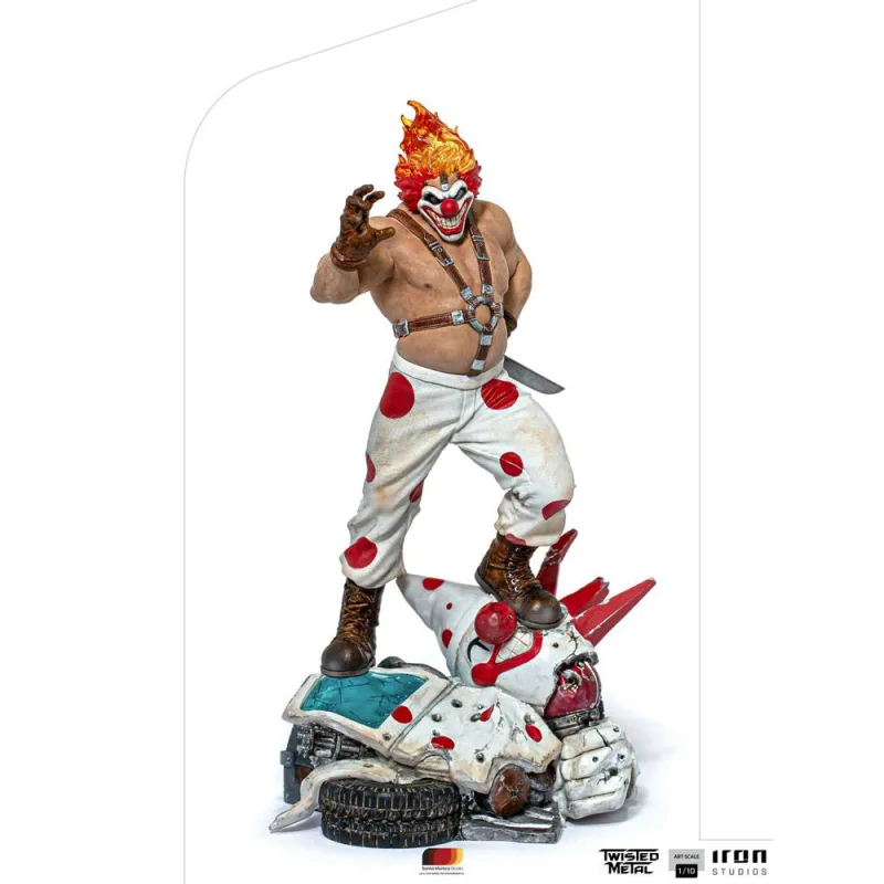 Twisted Metal Art Scale socha 1/10 Sweet Tooth 27 cm