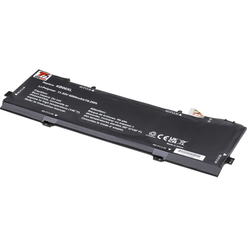 Baterie T6 Power pro HP Spectre 15-bl000 x360 serie, 6860mAh, 79Wh, 6cell, Li-pol NBHP0173
