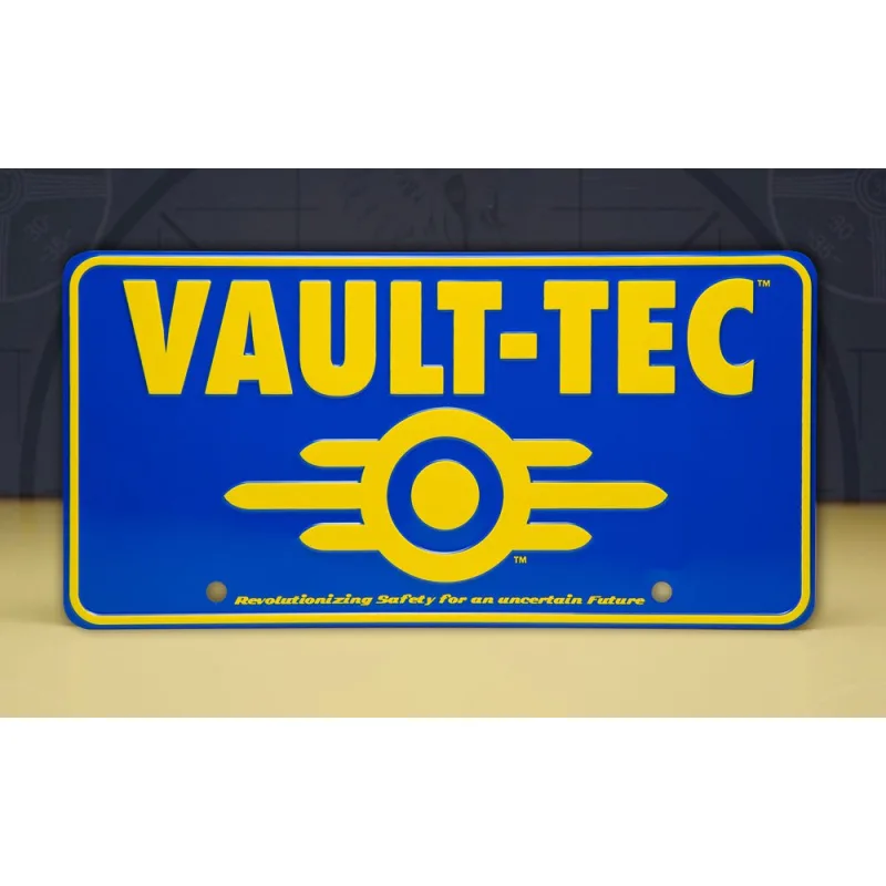 Fallout Metal Sign Vaul-Tec