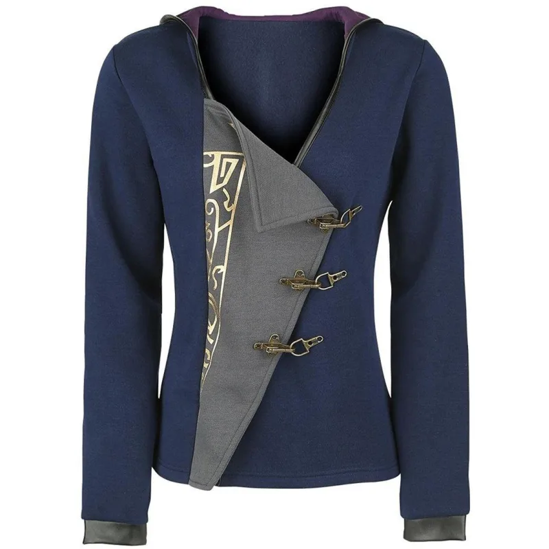 Dishonored 2 Hoodie - Emily Empress Girls Hooded Zip Dark