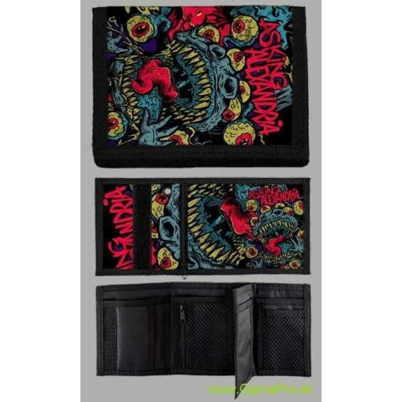 Asking Alexandria Wild Dino (peňaženka)