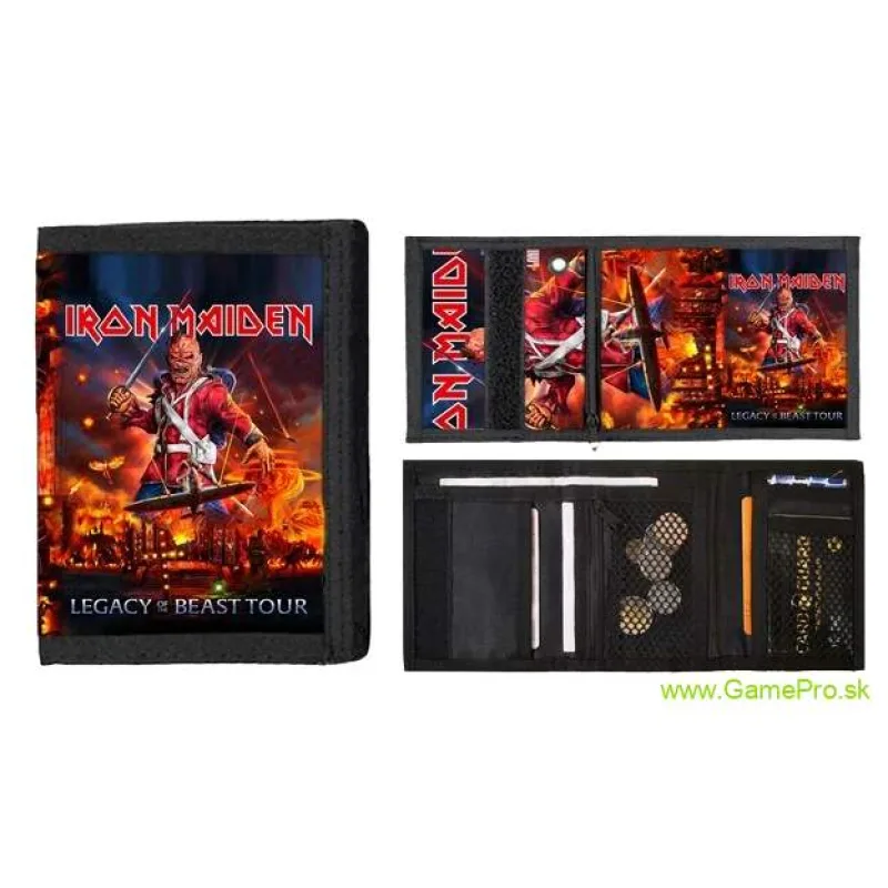 Iron Maiden Legacy of the Beast Tour (peňaženka)