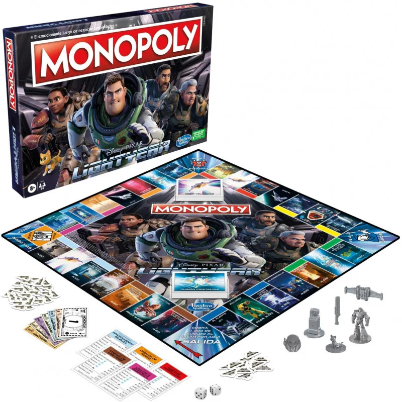 Hasbro Gaming Monopoly Disney Pixary Lightyear Edition