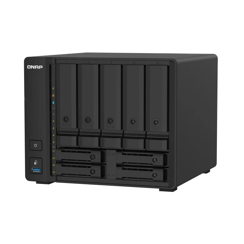 QNAP TS-932PX-4G (1,7GHz / 4GB RAM / 5x 3,5" + 4x 2,5" SATA / 2x 2,5GbE / 2x 10G SFP+ / 3x USB 3.2) TS-932PX-4G