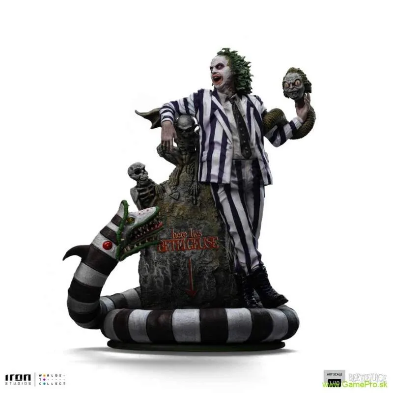 Beetlejuice Art Scale socha 1/10 Beetlejuice 18 cm