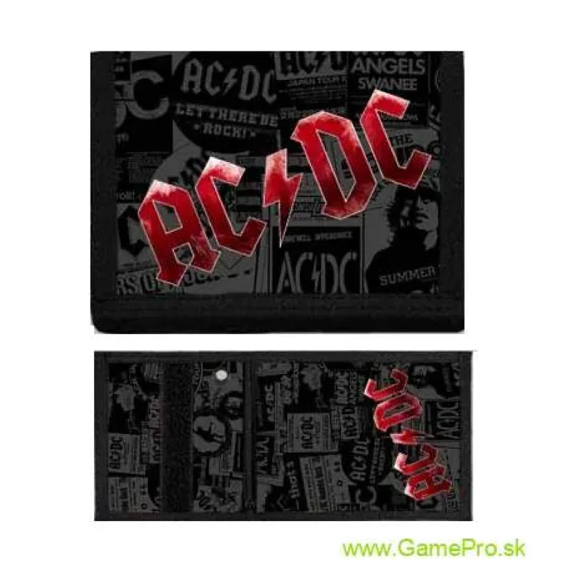 AC/DC Newspaper (peňaženka)