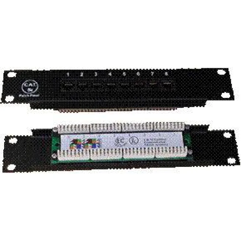 DATACOM Patch panel 10" UTP cat5e 8portů 1U 3400