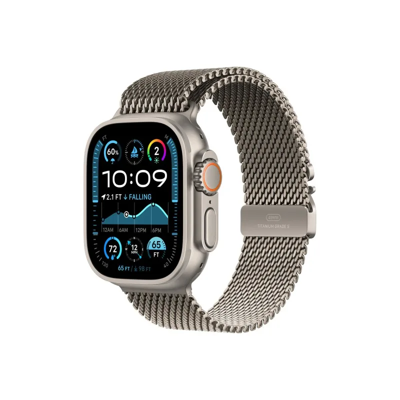 APPLE Watch Acc/49/Natural Titan Milan.Loop - Large MXKE3ZM/A