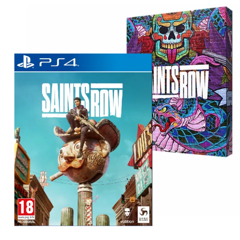 Saints Row (Day One Edition) CZ + Santo Ileso Pack (PS4)