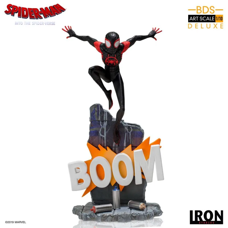 Spider-Man - Into the Spider-Verse BDS Art Scale Deluxe socha 1/10 Miles Morales 22 cm