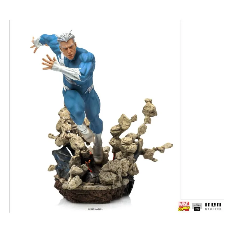 Marvel Comics BDS Art Scale socha 1/10 Quicksilver 21 cm