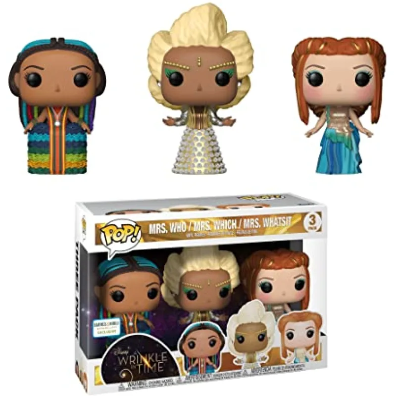 Pop! Disney - A Wrinkle in Time - Mrs. Who, Mrs. Which, Mrs. Whatsit (3-Pack)