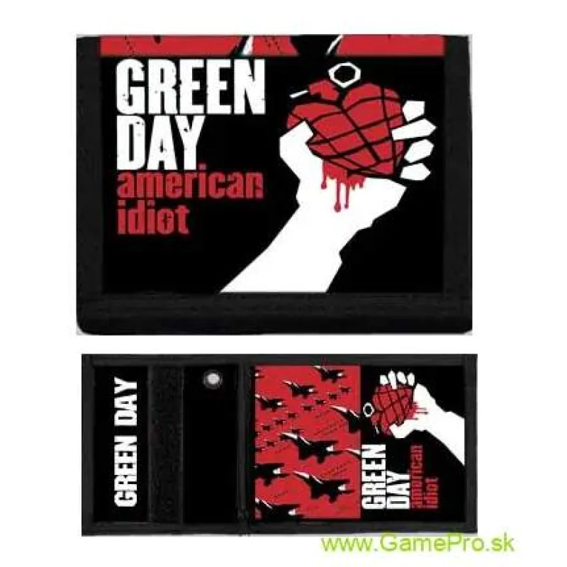 Green Day American Idiot (peňaženka)