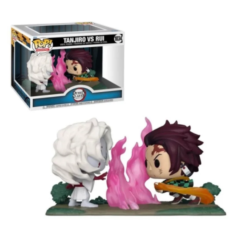 Funko POP! Demon Slayer 2-Pack Tanjiro vs. Rui 10 cm