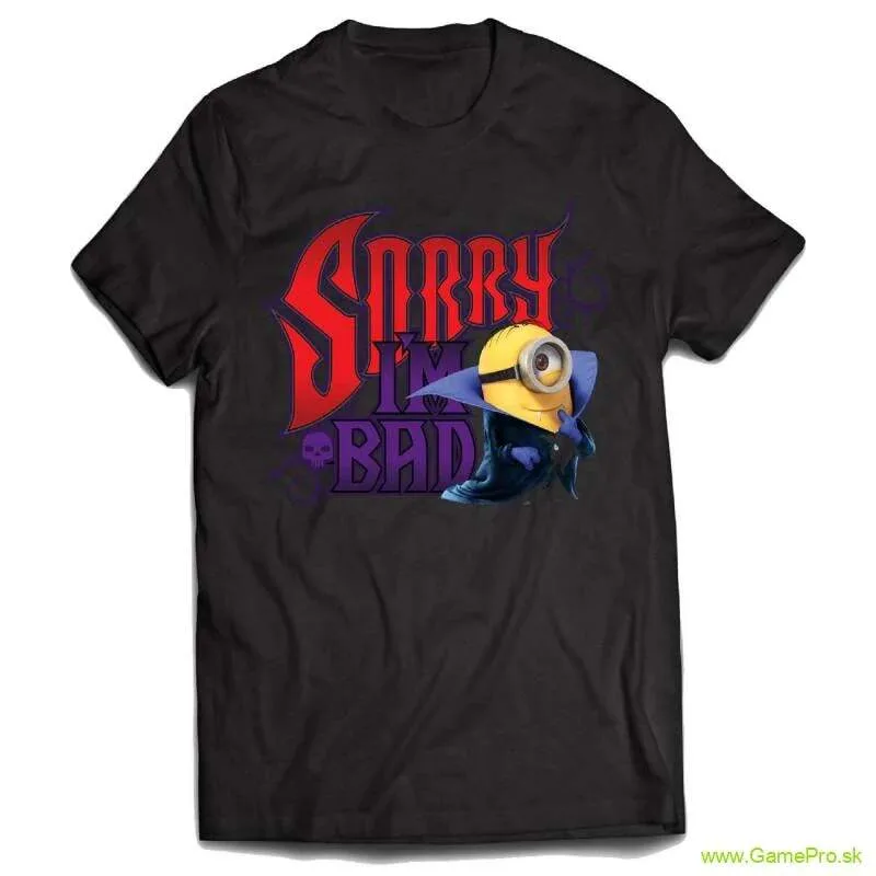 Minions - Sorry Im Bad (tričko)
