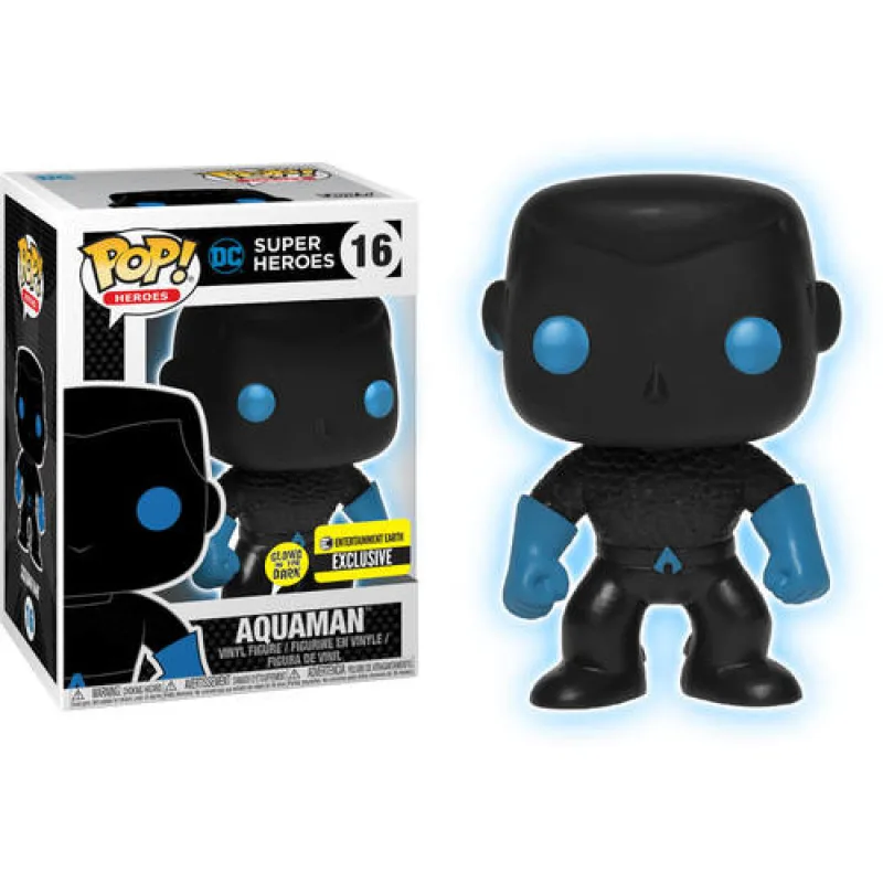 Pop! Heroes - DC Super Heroes - Aquaman Silhouette GITD