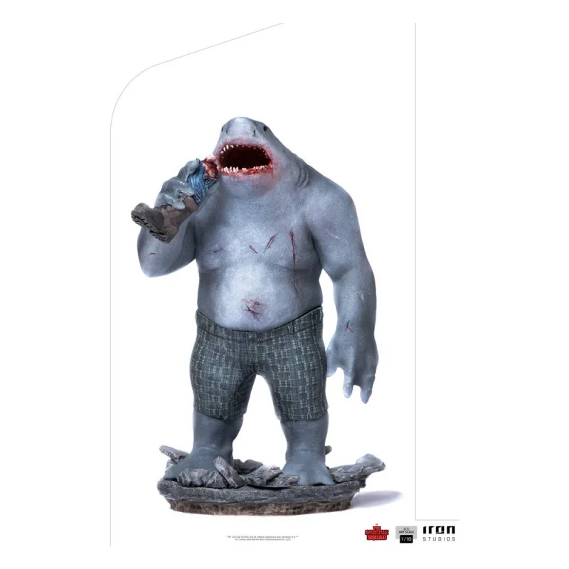 Iron Studios The Suicide Squad BDS Art Scale socha 1/10 King Shark 23 cm