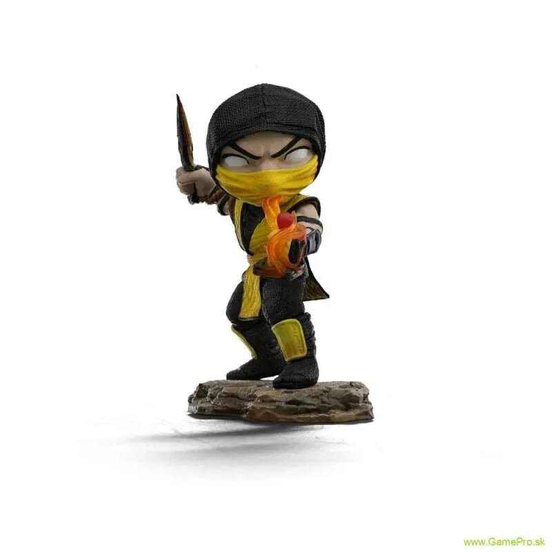 Mortal Kombat Mini Co. PVC socha Scorpion 16 cm