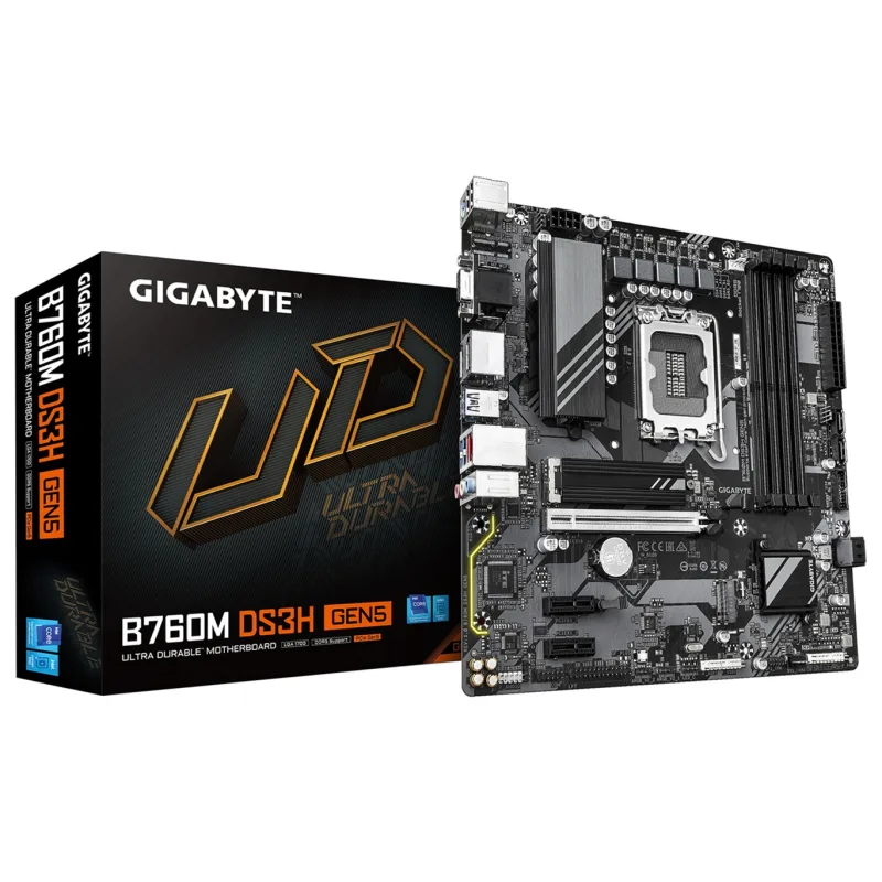 GIGABYTE B760M DS3H GEN5/LGA 1700/mATX B760M DS3H GEN5