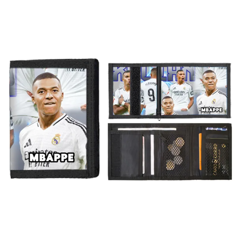 Kylian Mbappé Collage Poster (peňaženka)
