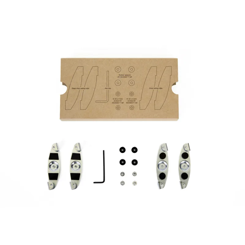 Cisco Meraki T-Rail Channel Adapter Mount Kit MA-MNT-CLG-1