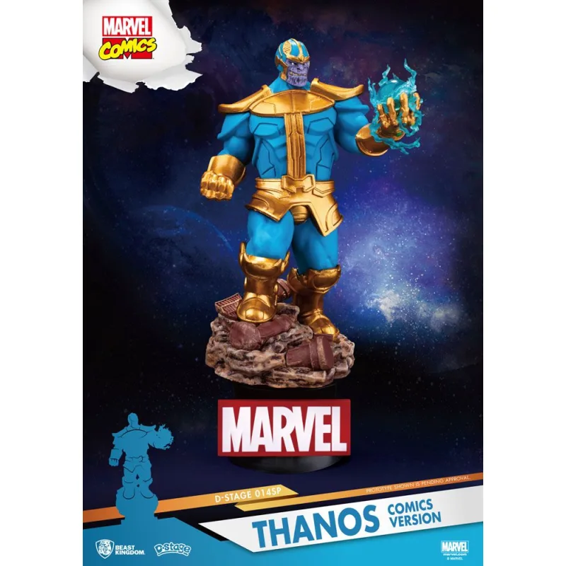 Marvel D-Stage PVC Diorama Thanos Comic Version 15 cm