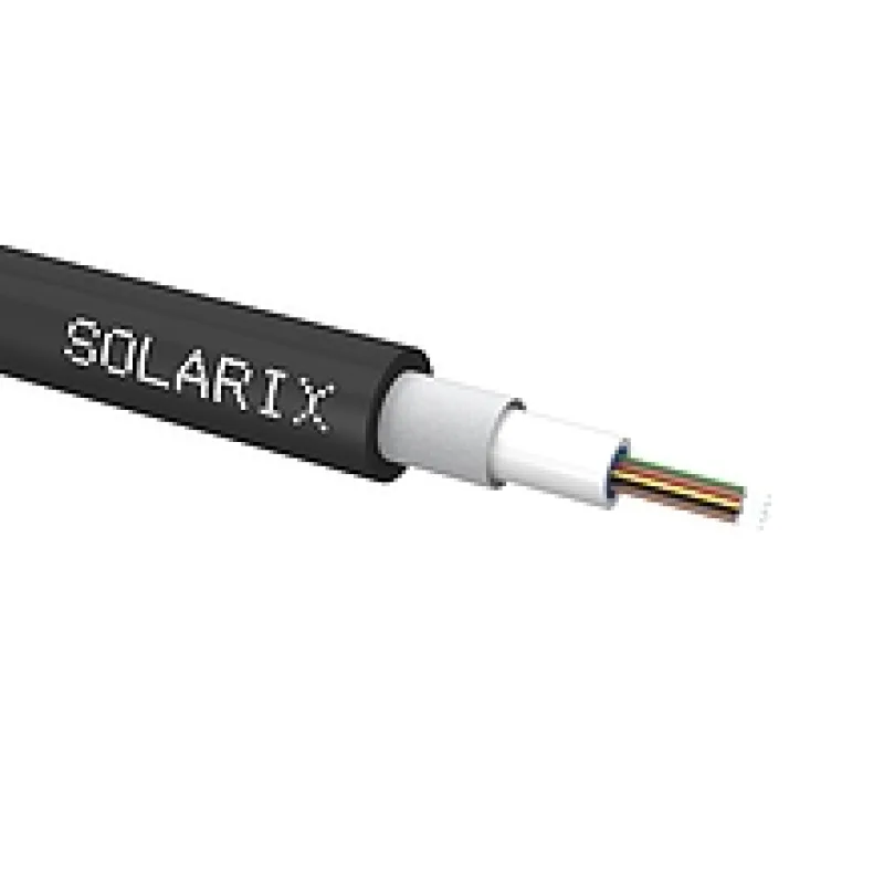 SOLARIX Univ. 12vl SM 9/125 Eca CLT kabel černý LSOH, cena za metr 70294129