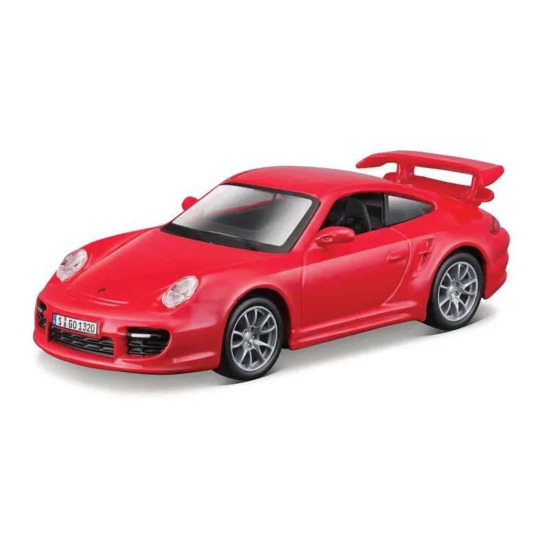 Bburago - Auta HOBBY, Porsche 911 GT2, červená, 1:32