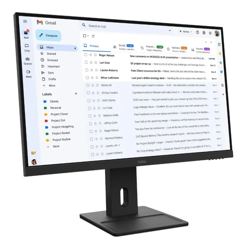 Lenovo ThinkVision/E27-40/27"/IPS/FHD/100Hz/6ms/Černá/3R 64BCMAT4EU